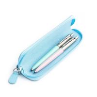 Parker Jotter Originals Pink ir Mint Tušinukų dovanų rinkinys su mėlynu dėklu