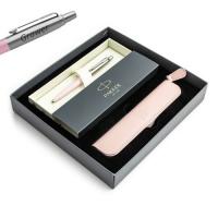 Parker Jotter Originals rožinis PINK rašiklis su graviravimu / dėklas / dovanų rinkinys jai