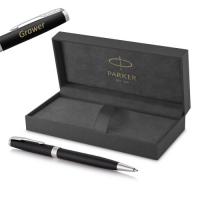 Parker Sonnet Matte Black CT tušinukas su graviravimu