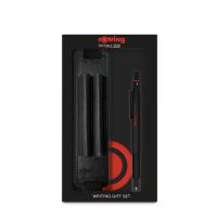 ROtring 600 dovanų rinkinys su minkštu dėklu ir užrašų knygute | Mechaninis pieštukas | Juodas - 2224710