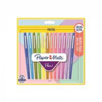 Tušinukų rinkinys piešimui PaperMate Flair Pastel 12 (0,7mm) - 2137277