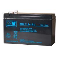 AGM akumulators MW Power MW 7,2–12 L 12 V 7,2 V UPS APC, Ever, Fideltronik, Eaton, Powerware, signalizācijas sistēmām