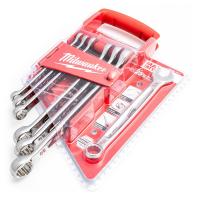 Milwaukee 48229407 plakano un gredzenveida atslēgu komplekts