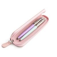 Parker Jotter Originals Lilac un Pastel Blue Lodīšu pildspalvu dāvanu komplekts ar rozā apvalku