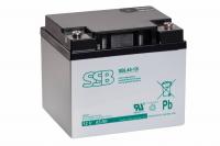 SSB SBL 45-12i 12V 45Ah AGM buferAkumulators bez apkopes