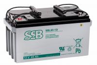 SSB SBL 65-12i 12V 65Ah AGM buferakumulators bez apkopes