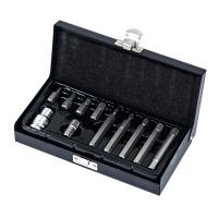 Instrumentu uzgaļu komplekts 1/2 SPLINE, 11gab. YATO YT-0415