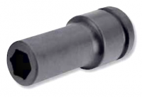 Muciņā sešstūra IRIMO, triecienizturīga, dziļā, 1". Izmēri: no 22 mm līdz 60 mm