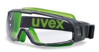 Slēgtā tipa aizsargbrilles UVEX U-Sonic, gaišā lēca, Supravision Excellence HC/AF