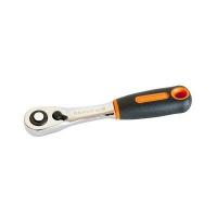 Tarkšķatslēga BAHCO Ratchet 1/4, slim