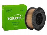 TORROS metināšanas stieple 0.8mm SG2, 15 kg