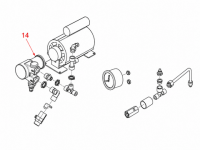 Rotācijas sūknis ROTOFLOW PA204 200L/h 3/8" Rancilio, La Cimbali, Gaggia, Nuova Simonelli 1330002, Fracino,