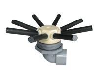 Bottom Distributor (side mount) 36" D63mm
