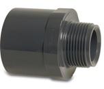 PVC pāreja 40/50 X 1`` ār.