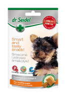 Dr.Seidel Snacks Healthy Puppy, 90g - kucēniem ar prebiotiķiem un Omega3 taukskābēm