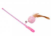 Duvo Plus Playing Rod Catchy Paper Ball pink - rozā makšķere ar bumbiņu 