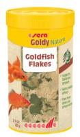 SERA Goldy Nature, 250ml/60g - barība zelta zivtiņām - pārslas